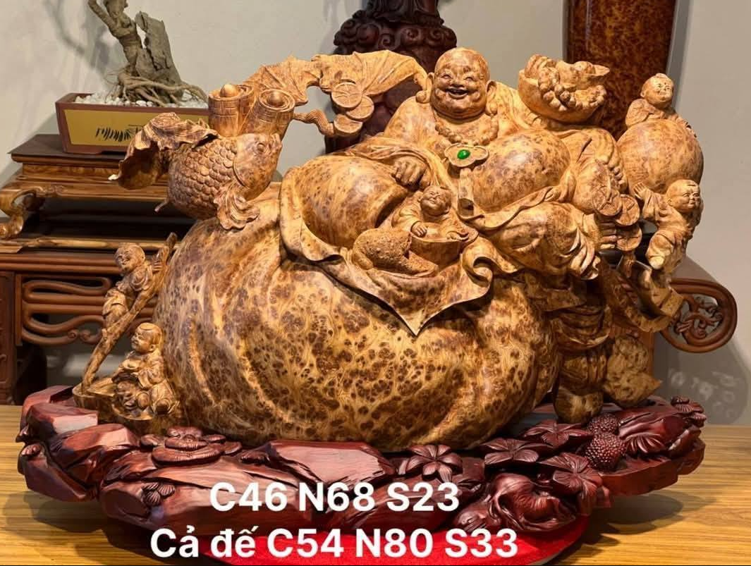 Tượng Phật Di Lặc ngũ Phúc gỗ Mun hoa keo bao 53.png